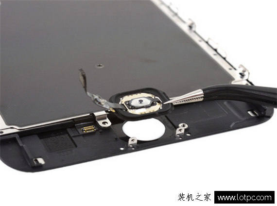 苹果iPhone 6s Plus手机更换Home键组件图解教程