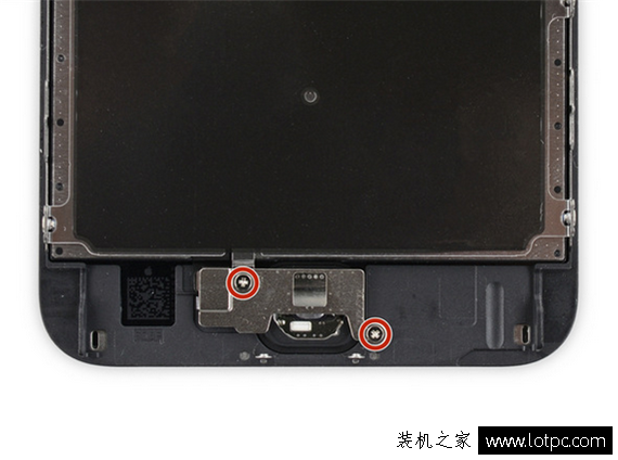 苹果iPhone 6s Plus手机更换Home键组件图解教程