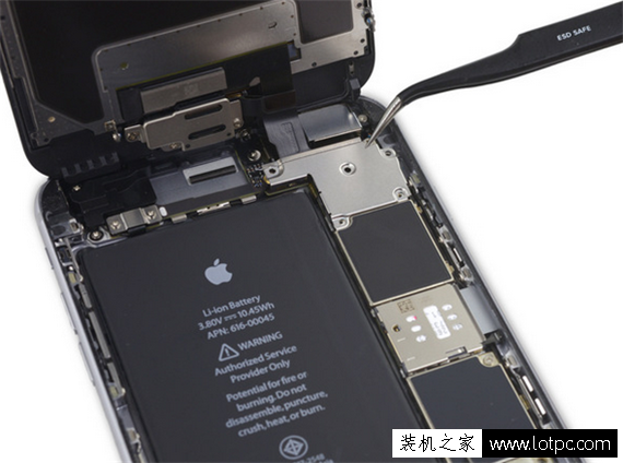 苹果iPhone 6s Plus手机更换Home键组件图解教程